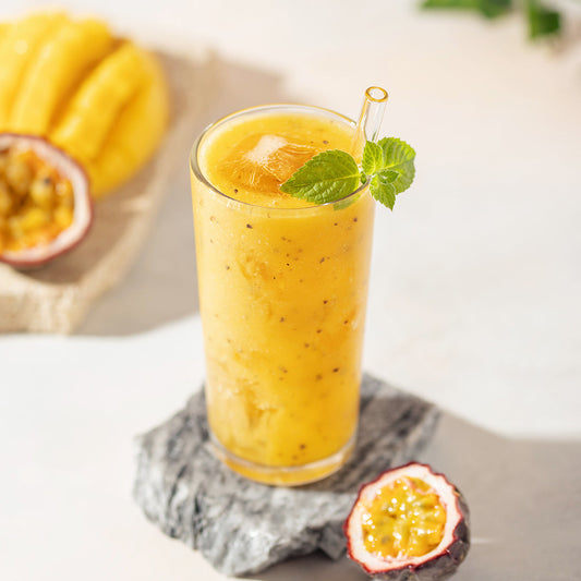 Passion fruit Mango Juice: A Refreshing Tropical Summer Drink