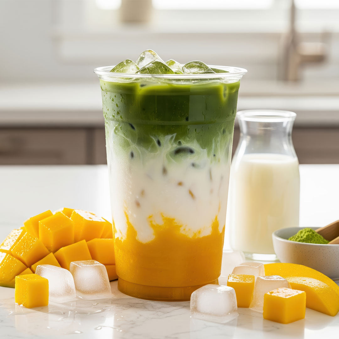 Swicy Mango Matcha Layered Juice: The Ultimate Summer Drink