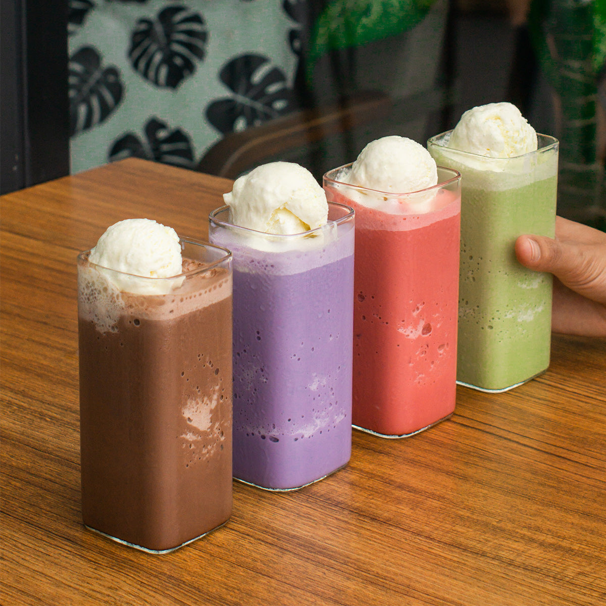 4 Color Float Smoothies