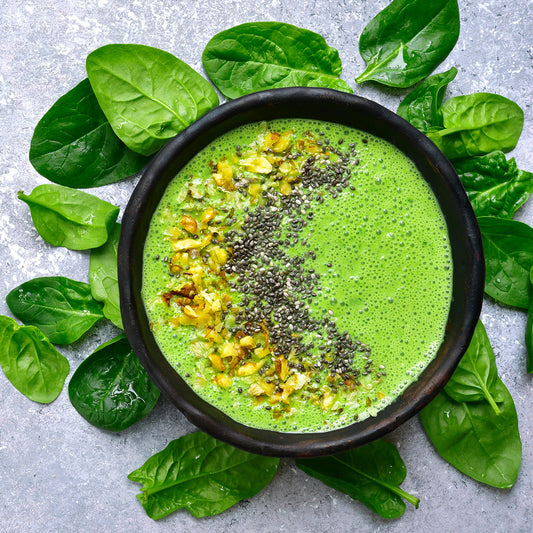 Green Breakfast Smoothie Bowl