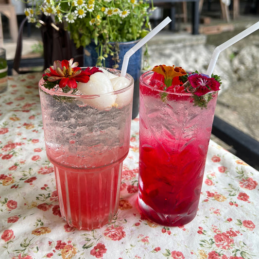 Lychee Rose Ade – Easy Sparkling Lychee Drink