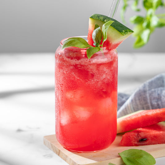 Watermelon Basil Sparkler – Refreshing Summer Drink
